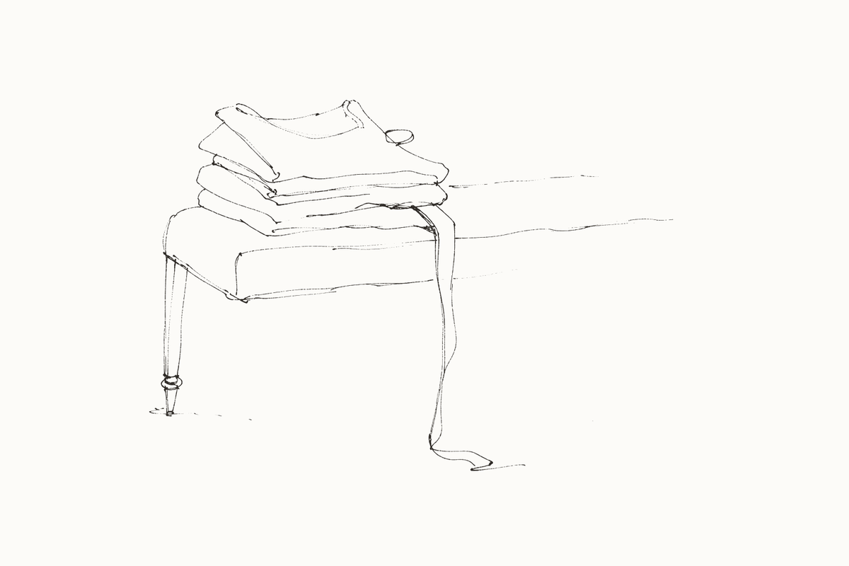 What to Wear to Bed: A Sleepwear Guide That Feels Like You — hand-drawn illustration by Darette