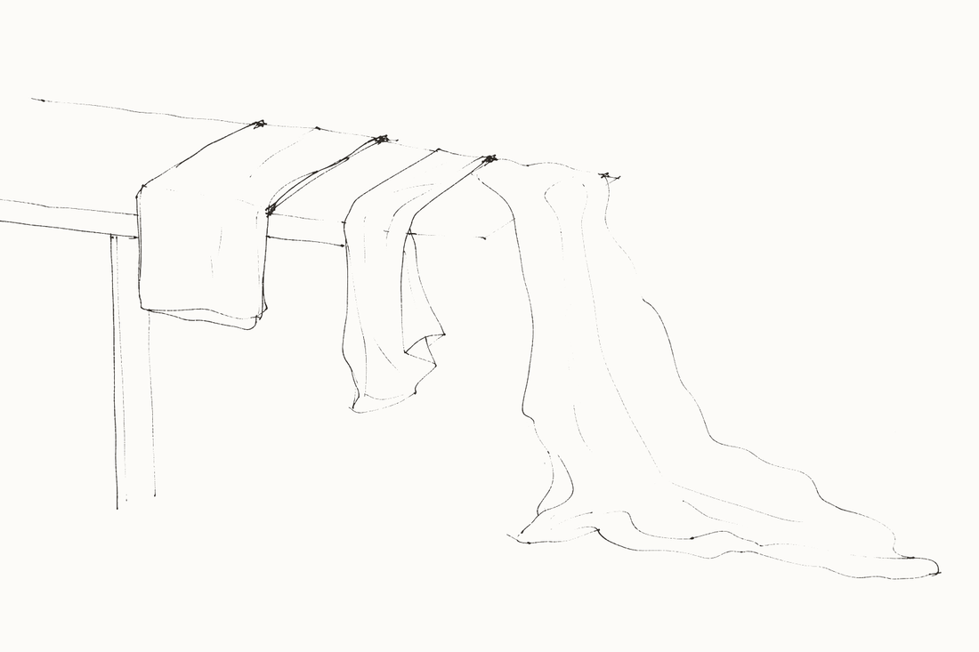 What Is Momme? A Simple Guide to Silk Weight — hand-drawn illustration by Darette