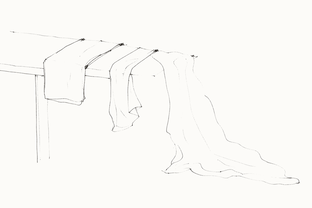 What Is Momme? A Simple Guide to Silk Weight — hand-drawn illustration by Darette