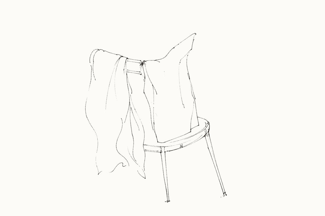 Silk vs Satin: What Is the Difference? — hand-drawn illustration by Darette