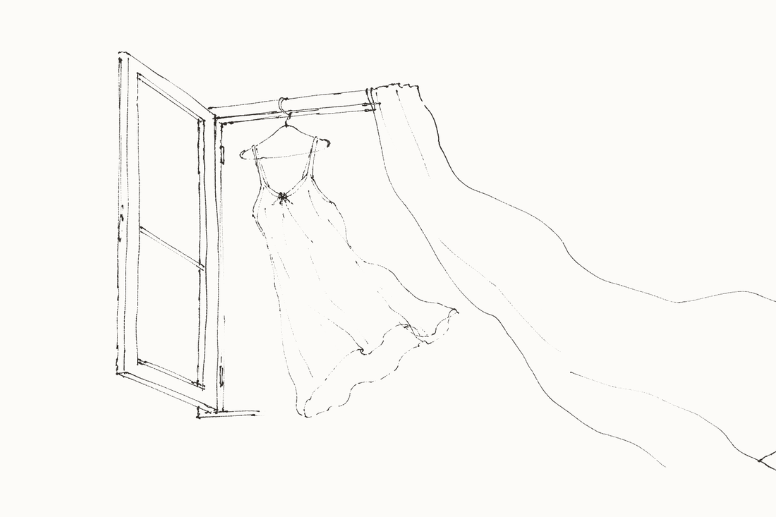 Best Sleepwear for Hot Sleepers: Keep It Light — hand-drawn illustration by Darette