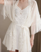 Darette Champagne Problems Satin Slip - product view (eighth alternate view)
