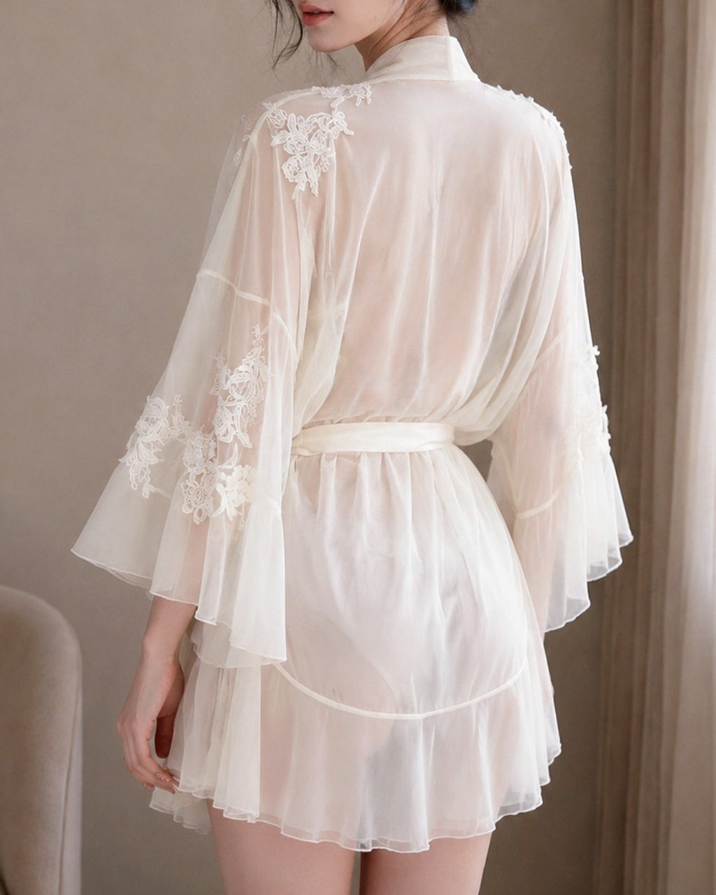 Darette Champagne Problems Satin Slip - product view