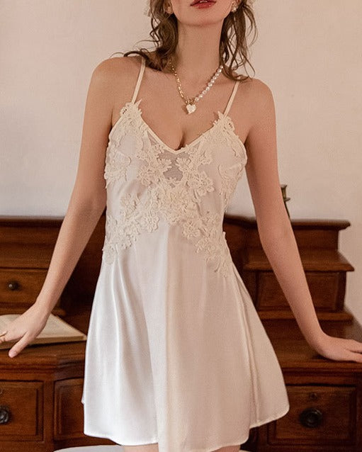 Champagne Problems Satin Slip