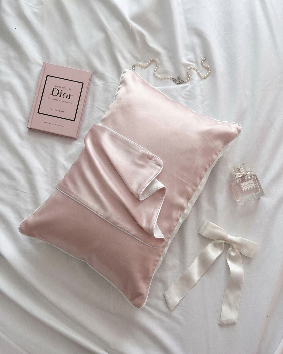 Darette Night Shift Silk Pillowcase - product view