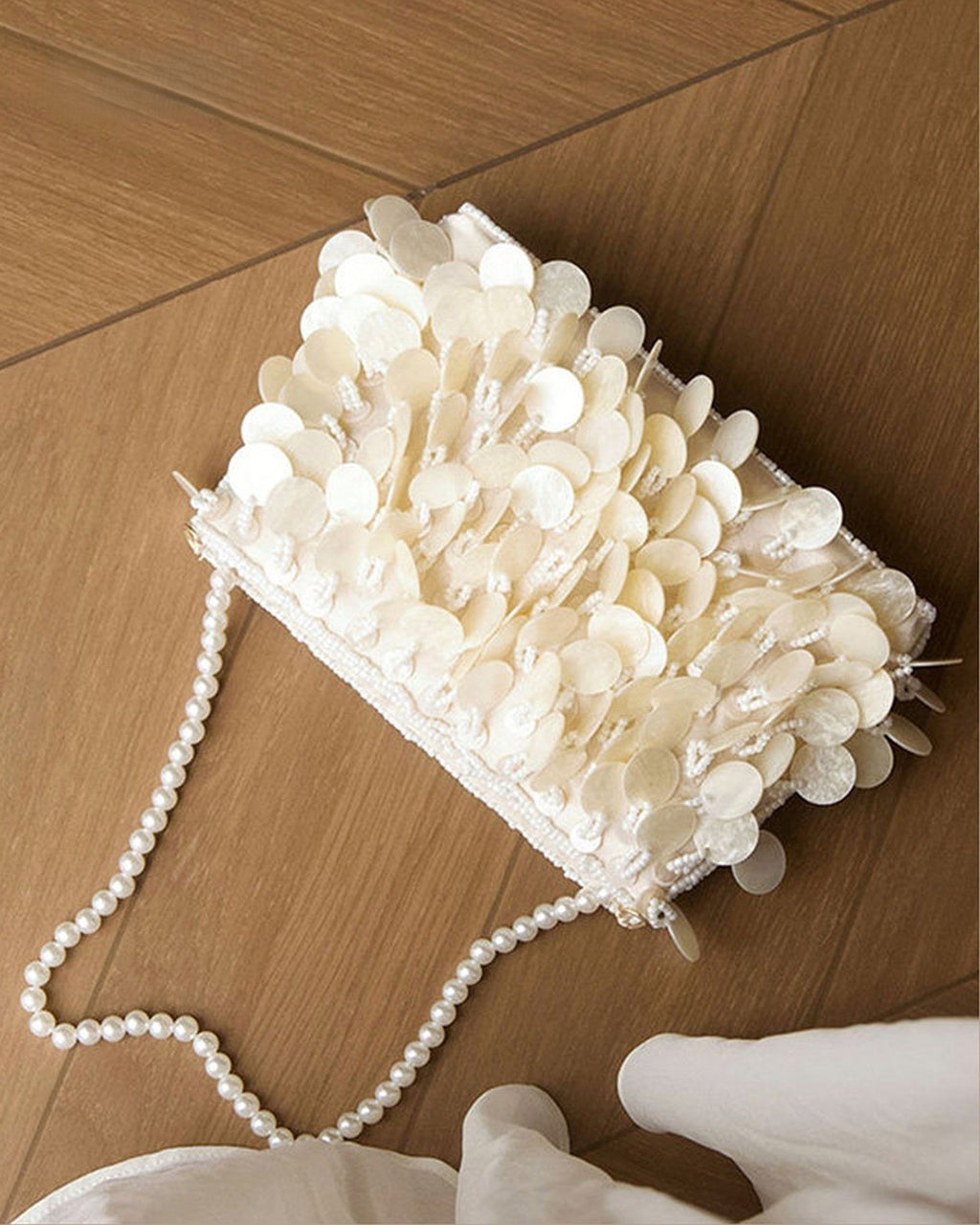 Plus One Sequin Bag · flat