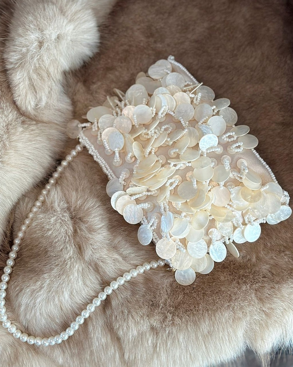 Plus One Sequin Bag · flat