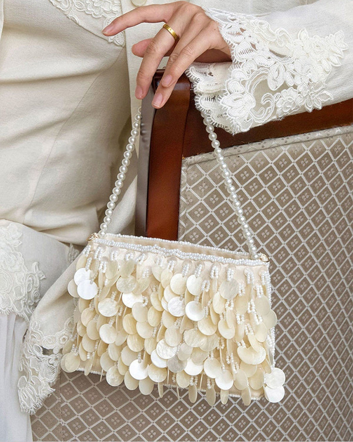 Plus One Sequin Bag · product