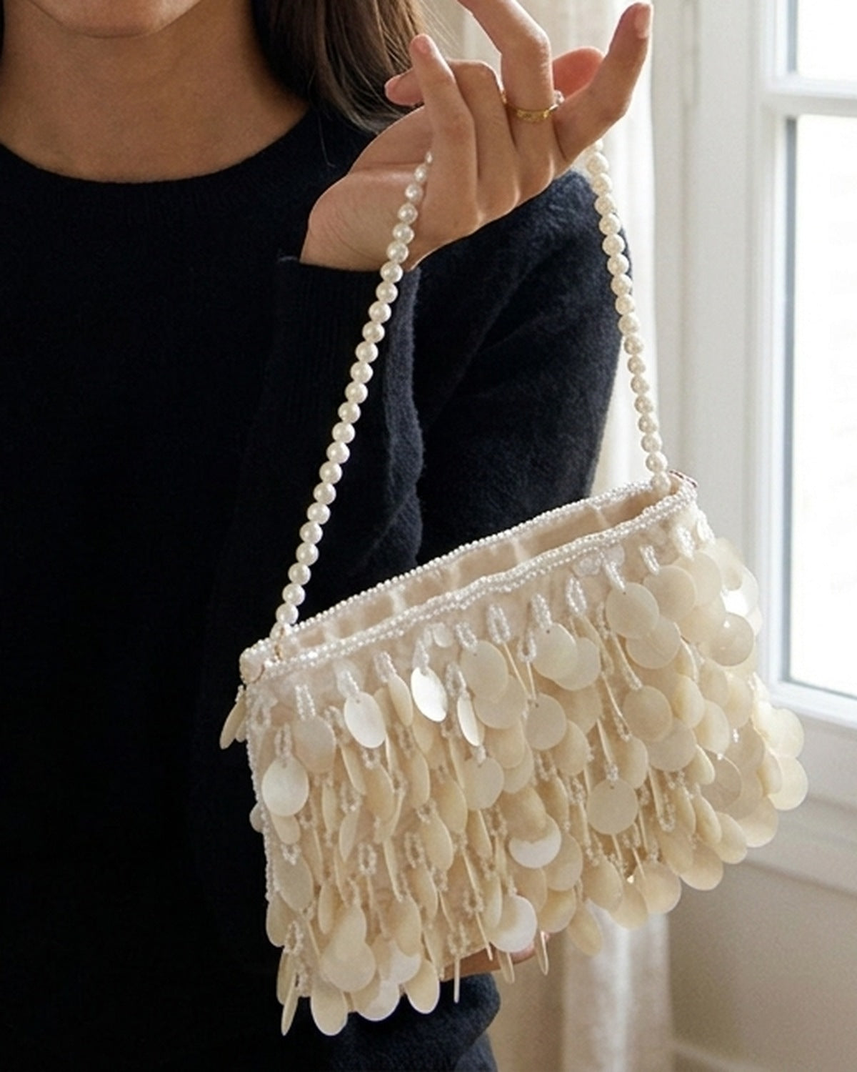 Plus One Sequin Bag · west
