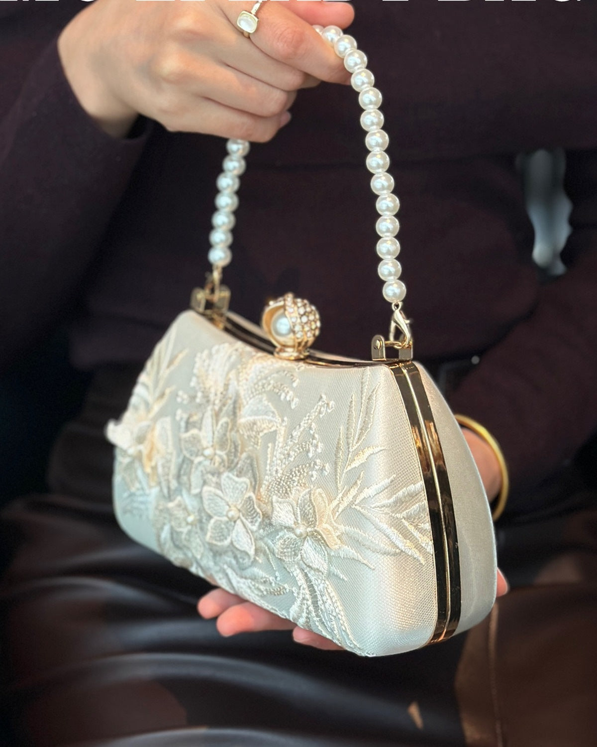 Old Flame Embroidered Bag · product · details