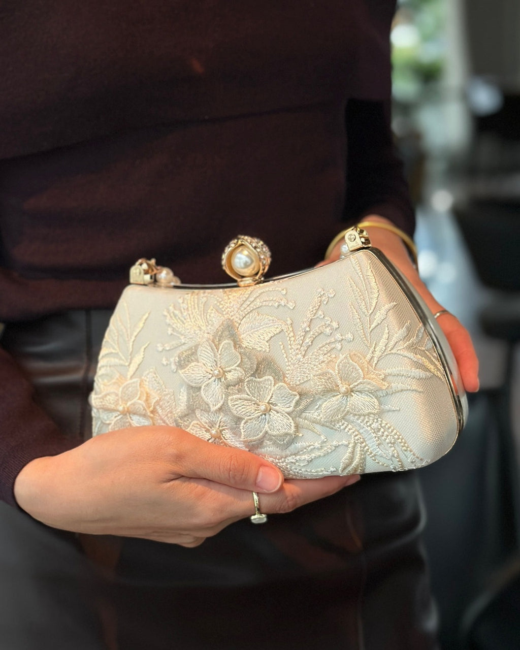 Old Flame Embroidered Bag · product
