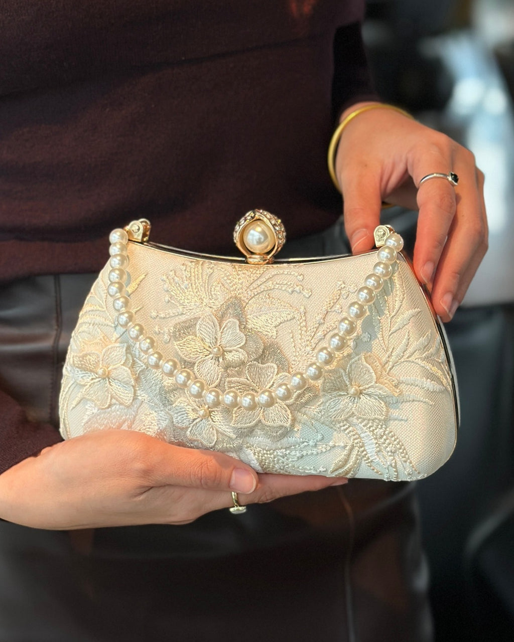 Old Flame Embroidered Bag · product