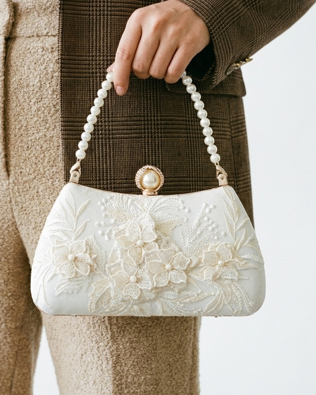 Old Flame Embroidered Bag · social