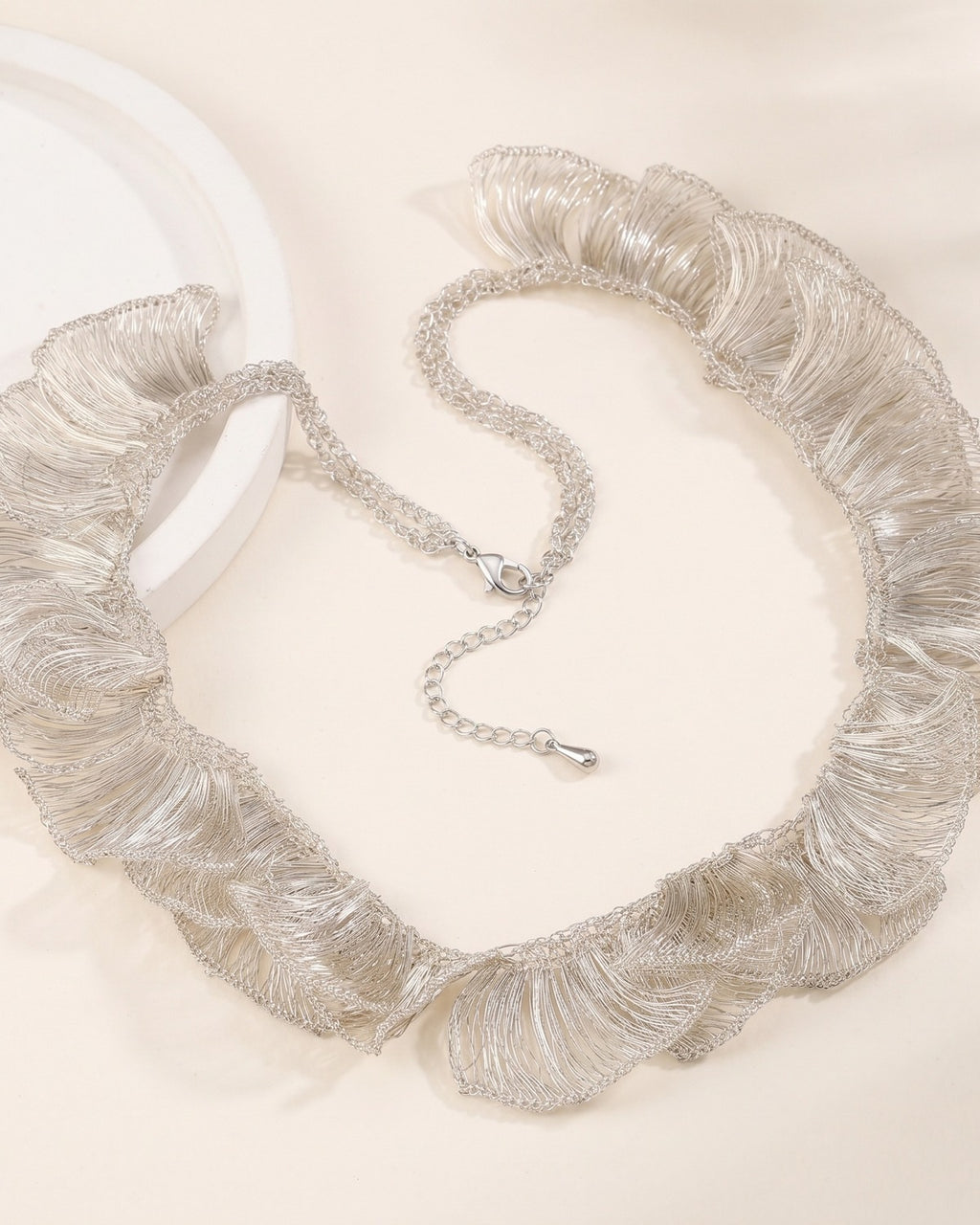 Last Word Fringe Necklace · flat