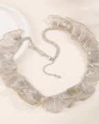 Last Word Fringe Necklace · flat