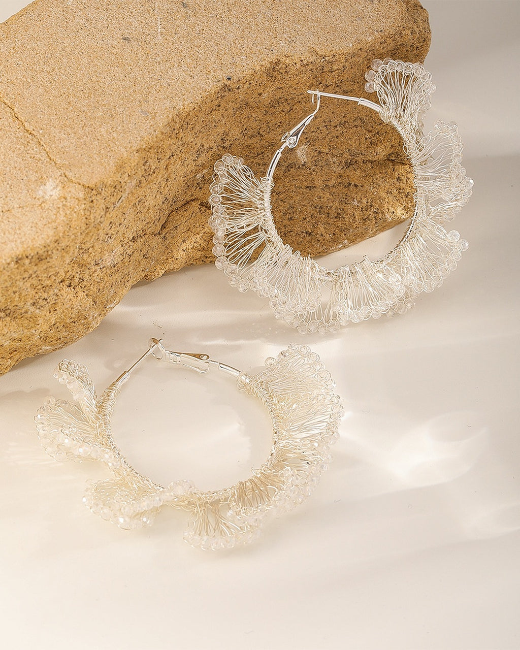 Late Bloomer Woven Flower Set · flat