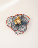 Small Talk Flower Brooch