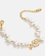Small Fortune Pearl Bracelet · flat