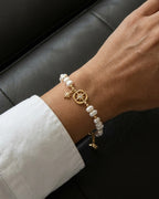 Small Fortune Pearl Bracelet · social