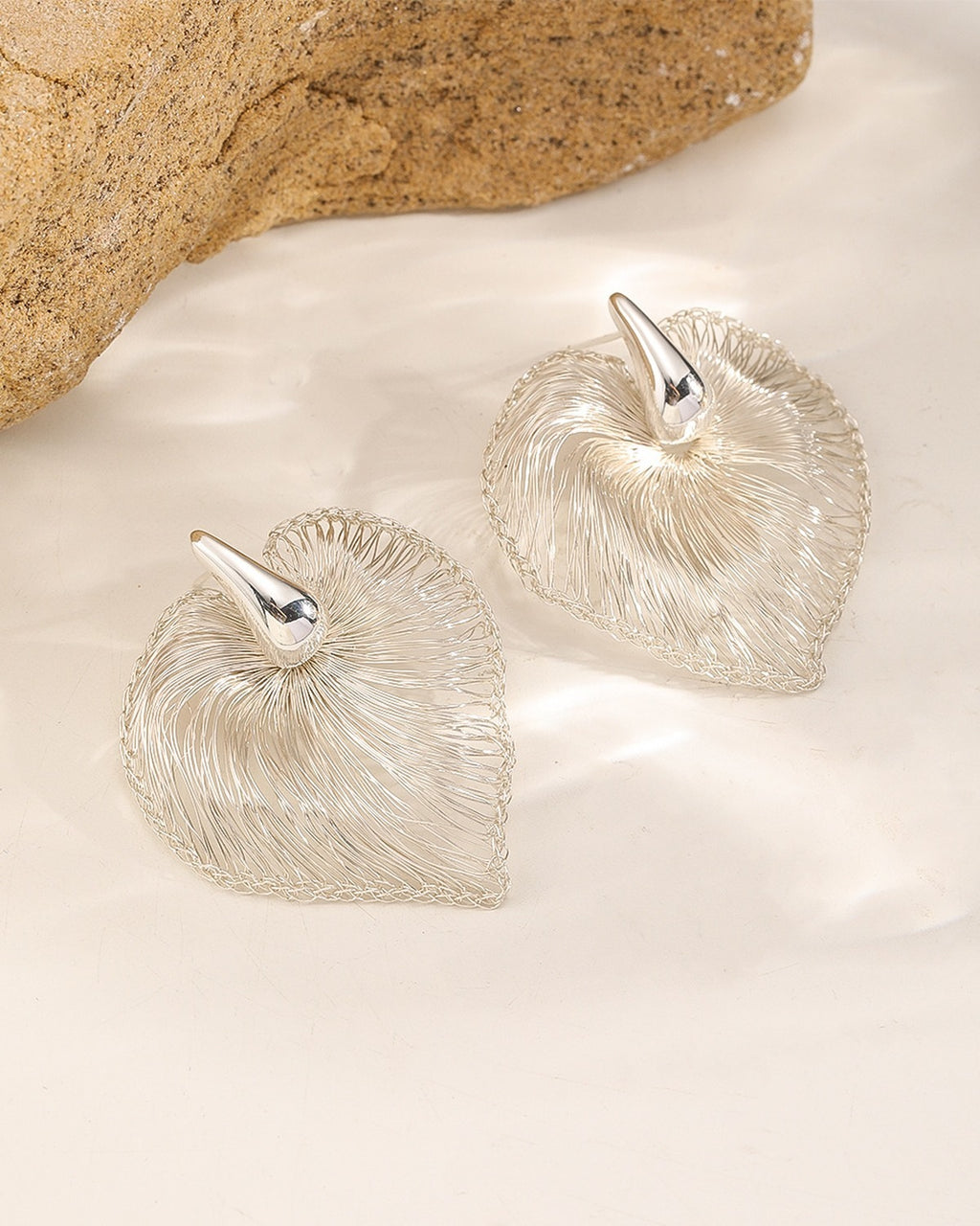 Change of Heart Woven Earrings · product