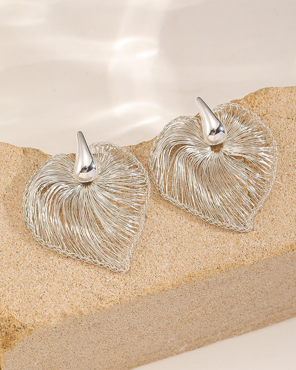 Change of Heart Woven Earrings · product