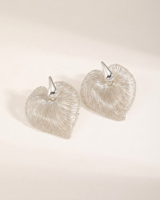 Change of Heart Woven Earrings