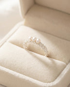 Inside Joke Pearl Ring · social