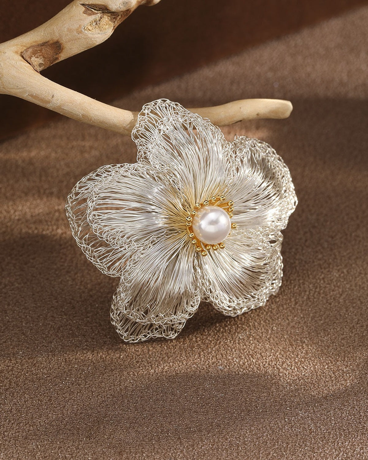 Grand Gesture Flower Brooch · product