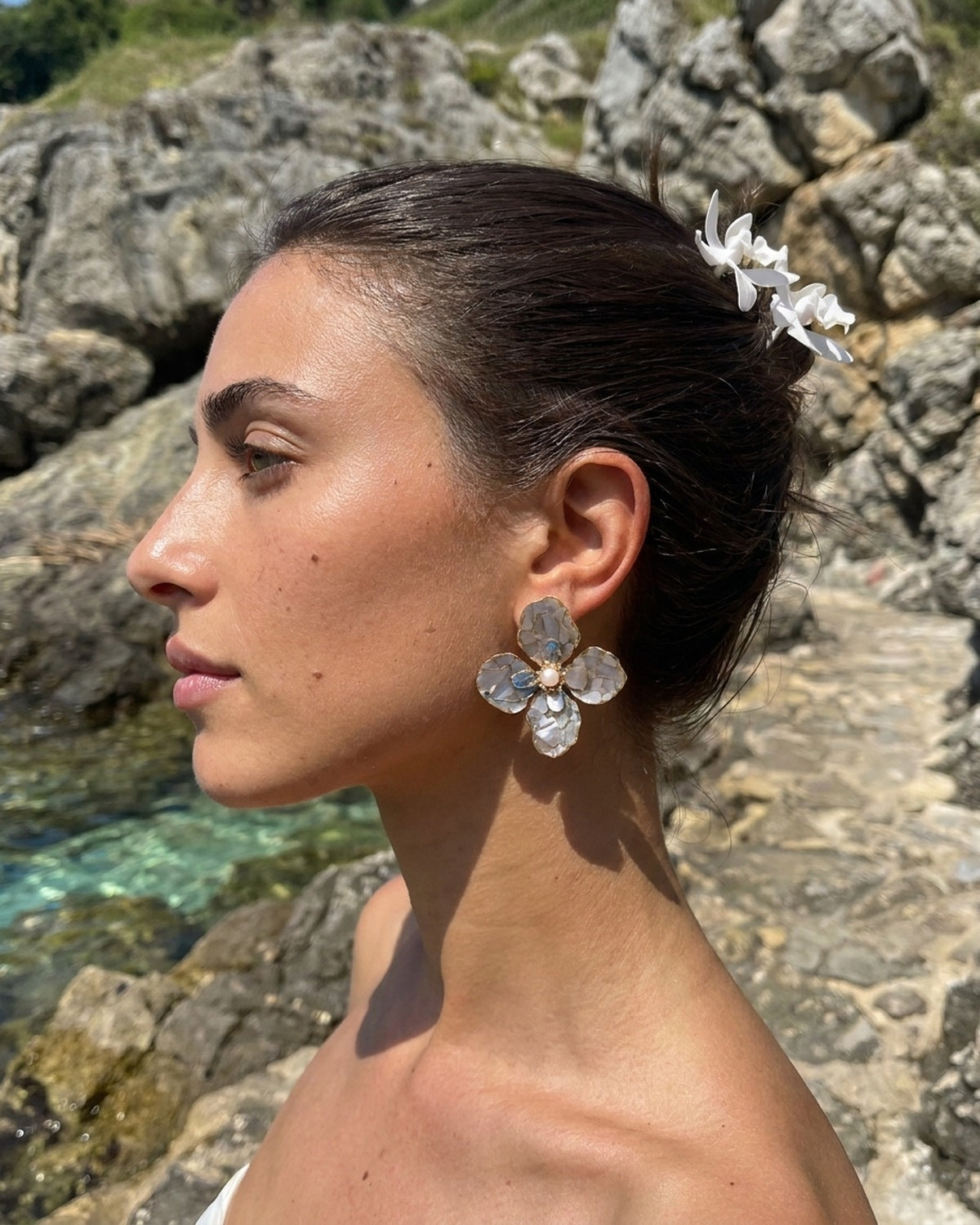 Sea Change Shell Earrings · social