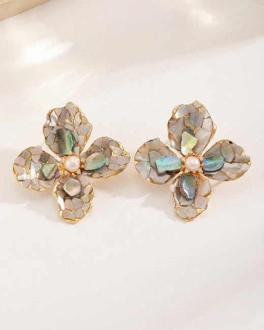Sea Change Shell Earrings