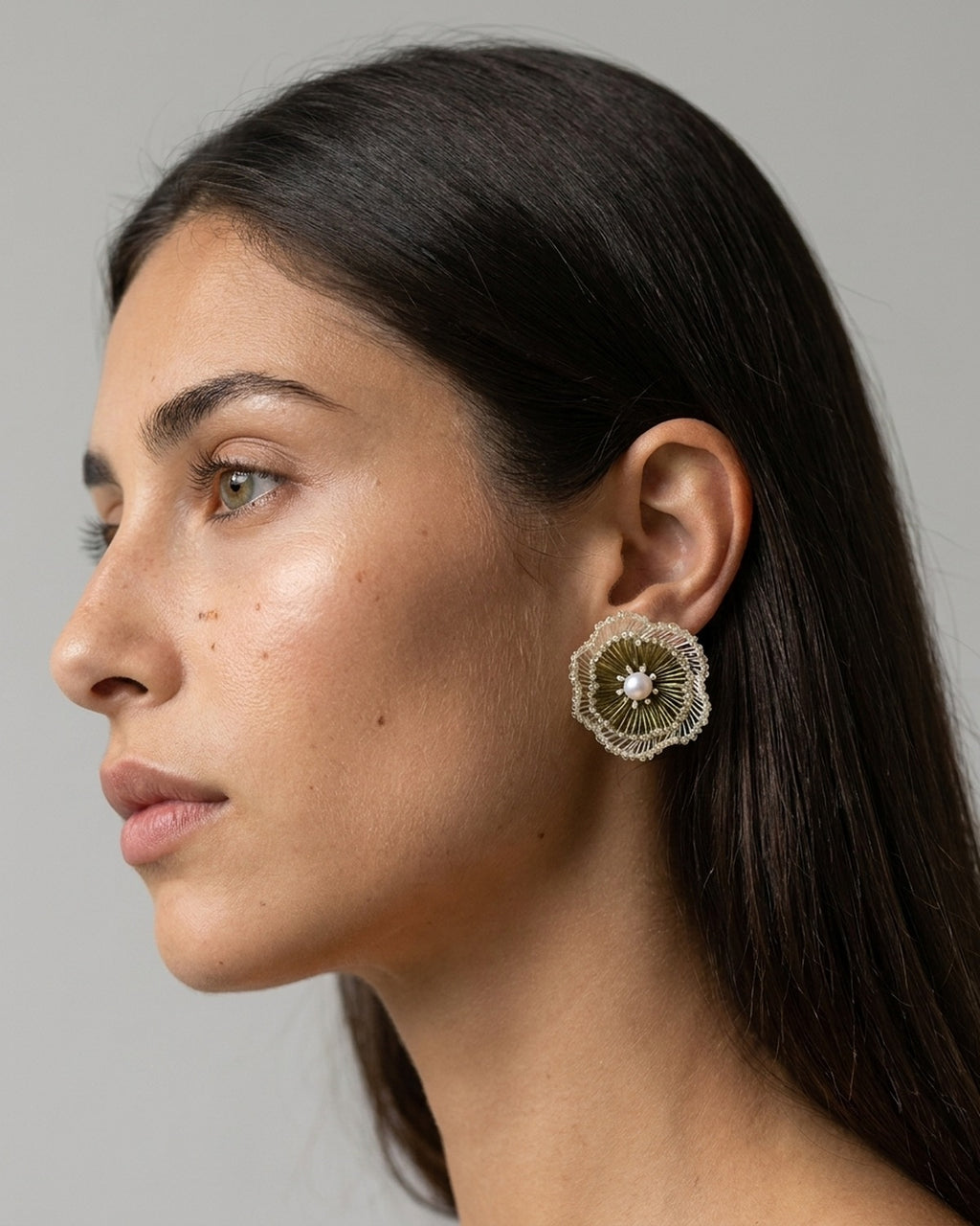 Soft Launch Pearl Flower Earrings · social