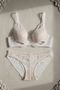 Sabine Lace Set — Ivory colourway
