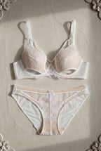 Sabine Lace Set — Ivory colourway