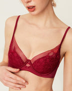 Indoor portrait of a model in the Darette Good Habit Lace Set