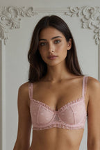 Anaïs Lace Set on model — Blush