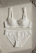 Inès Sheer Set — Ivory colourway