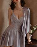 The Cool It Slip in Mauve photographed straight on against a neutral studio background