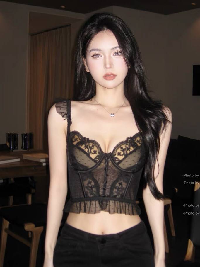 Darette Backbone Bustier in Noir, additional product view