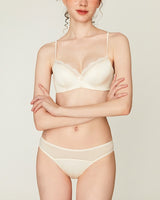 Golden Hour Satin-Lace Set