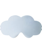 Darette Lights Out Silk Eye Mask in Sky shown flat as a cut-out product photo